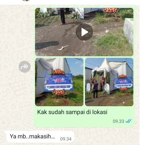 Pengiriman Karangan Bunga Sumbermulya Haurgeulis