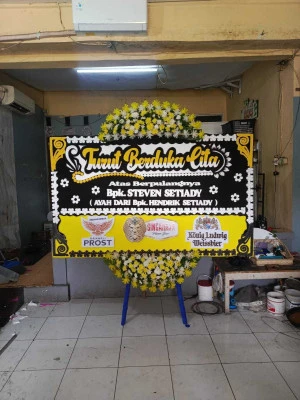 Papan Bunga di Sumbermulya Haurgeulis