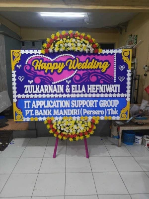 Papan Bunga di Sumbermulya Haurgeulis